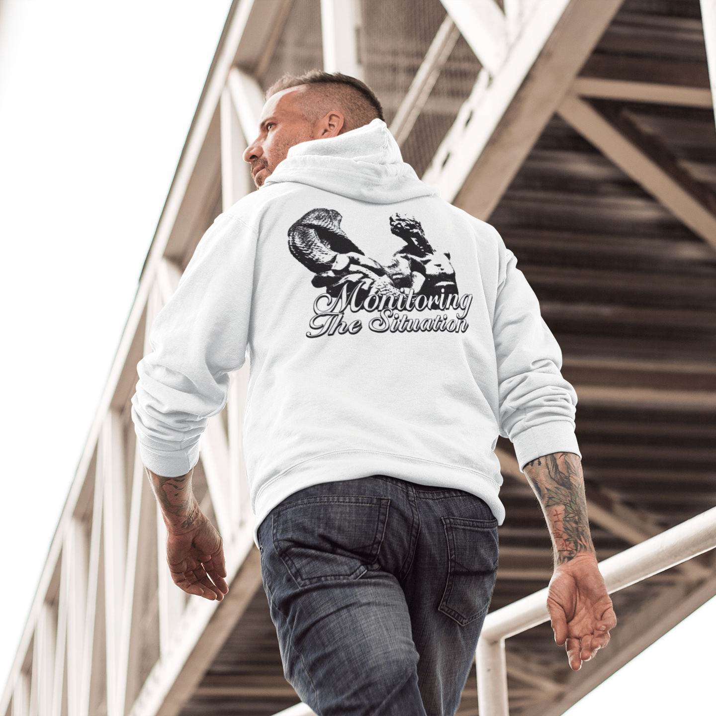 Monitoring the Situation Hoodie - Atlas Store