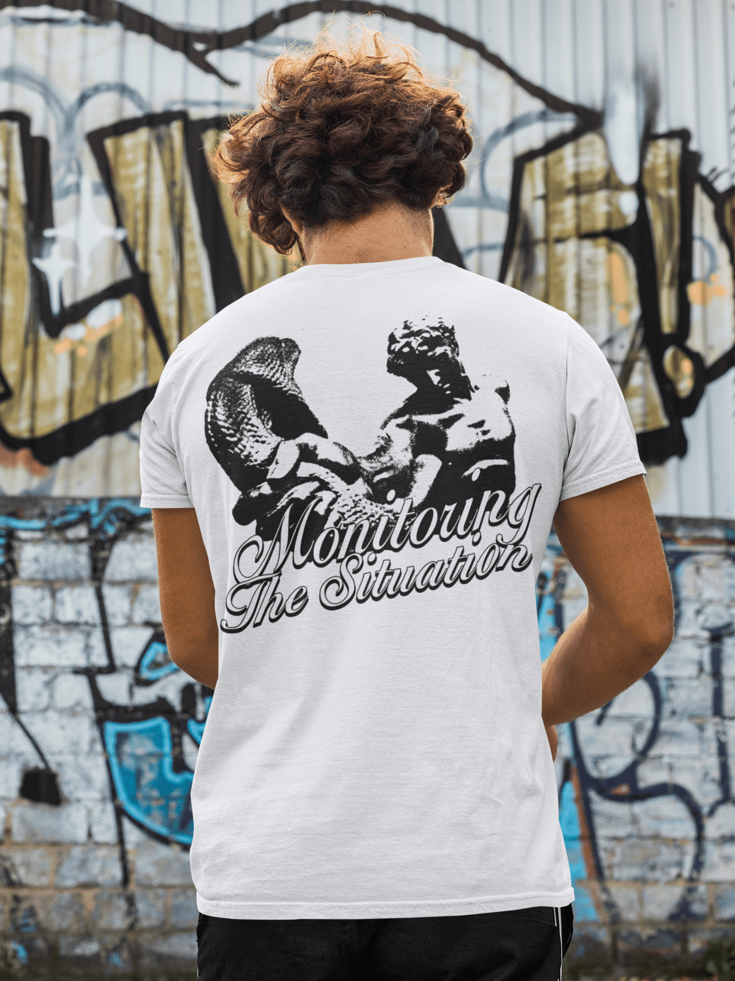 Monitoring the Situation Tee - Atlas Store