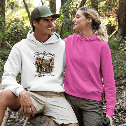 Rhodesians Never Die Hoodie - Atlas Store