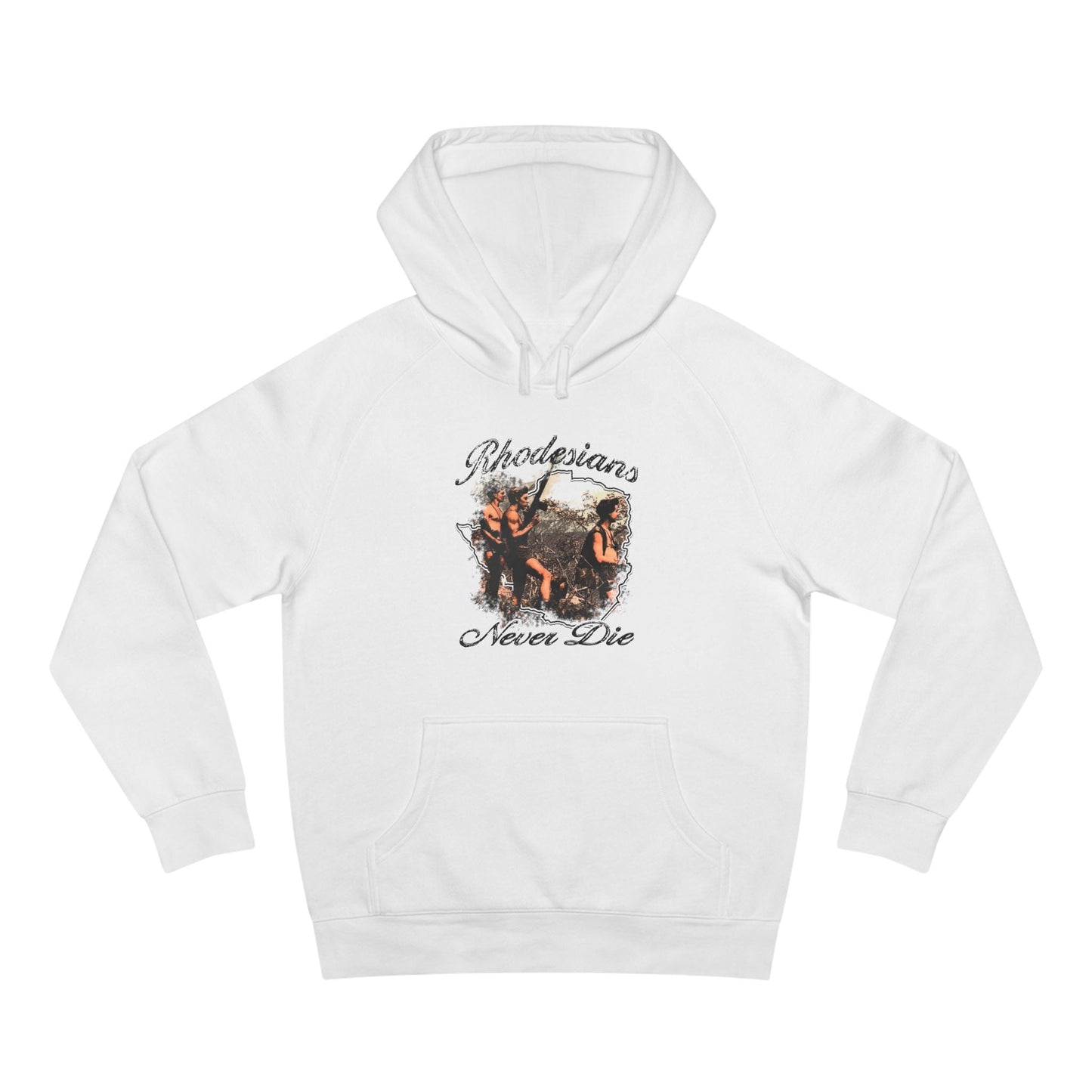 Rhodesians Never Die Hoodie - Atlas Store