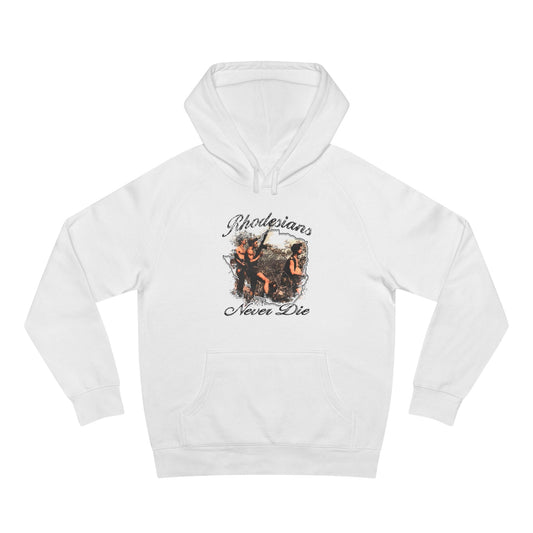 Rhodesians Never Die Hoodie - Atlas Store