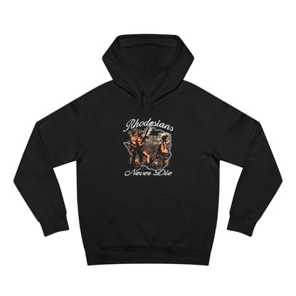 Rhodesians Never Die Hoodie - Atlas Store