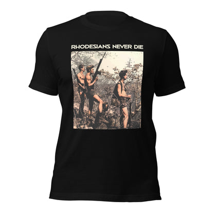 Rhodesians Never Die Tee - Atlas Store